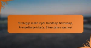 Strategije malih lopti: Izvođenje žrtvovanja, Premještanje trkača, Situacijska svjesnost